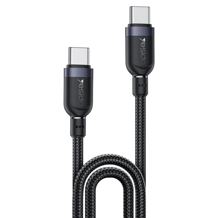 Yesido 60W 3A USB-C / Type-C to Type-C Charging Data Cable, 0.3m, 1.2m, 2m, 3m