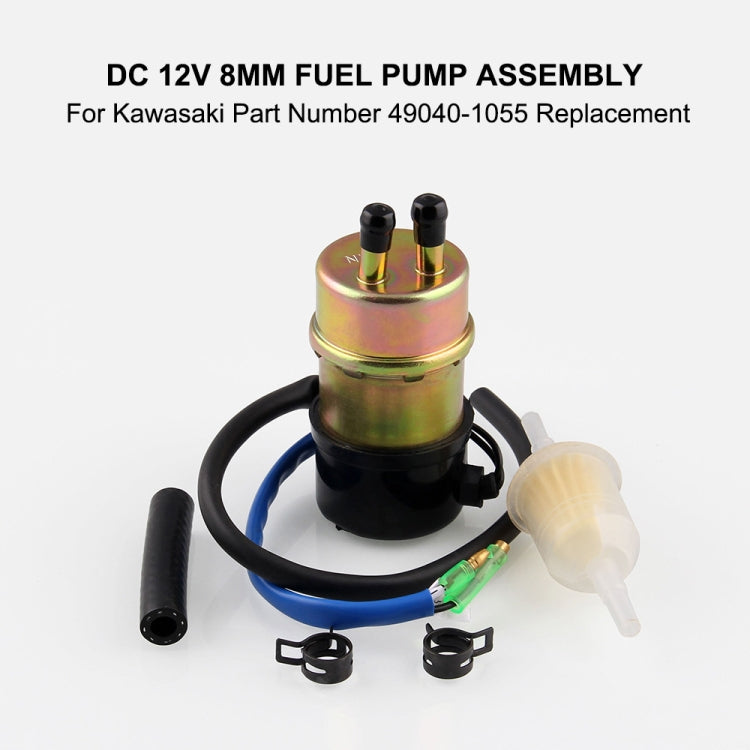 12V Electric Fuel Pump 49040-1055 for Kawasaki, Electric Fuel Pump