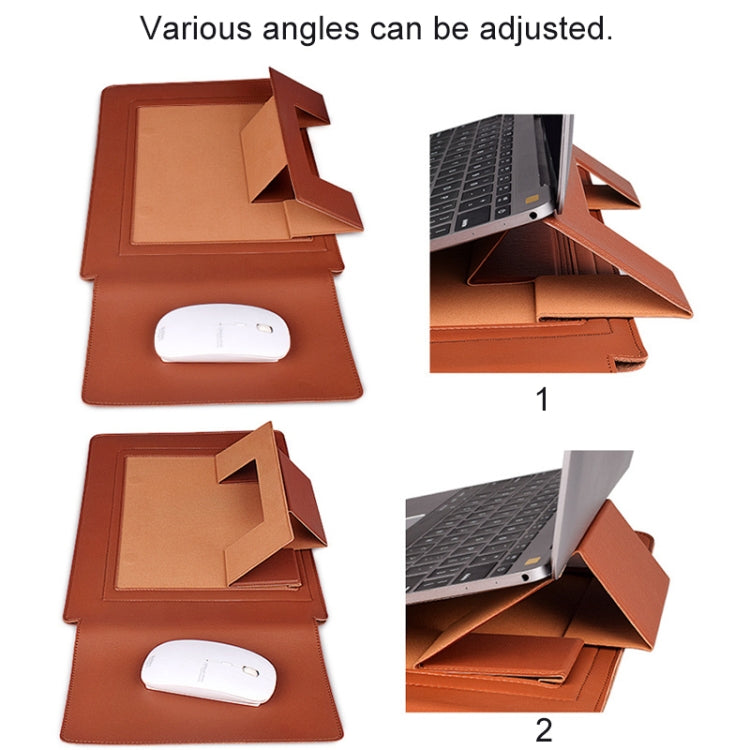 PU05 Sleeve Leather Case Carrying Bag, for 13.3 inch Laptop, for 14.1 inch Laptop, for 15.4 inch Laptop