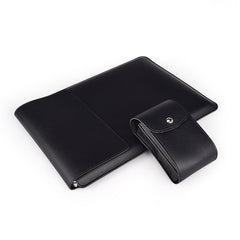 PU05 Sleeve Leather Case Carrying Bag with Small Storage Bag, for 13.3 inch Laptop, for 14.1 inch Laptop, for 15.4 inch Laptop