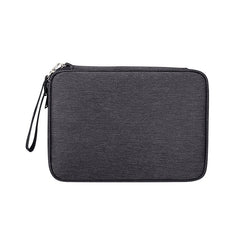 SM01 Multi-function Waterproof Double Layer Data Cable Earphone U Disk Digital Accessories Storage Bag, Size: L, Size: L(Black), Size: L(Navy Blue)