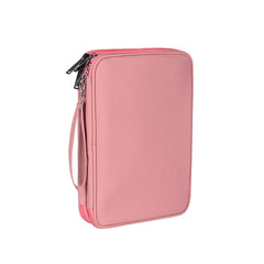 SM01 Multi-function Waterproof Double Layer Data Cable Earphone U Disk Digital Accessories Storage Bag, Size: S, Size: S(Pink), Size: S(Black)
