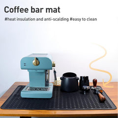 Multi-purpose Silicone Coffee Machine Mat Insulation Anti-Slip Drain Pad, Size: 71 x 50cm, Anti-Slip Drain Pad