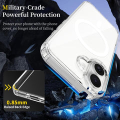 Scratchproof PC Hybrid TPU Magsafe Phone Case, For iPhone 18, For iPhone 18 Pro, For iPhone 18 Pro Max, For iPhone 17 Pro Max, For iPhone 17 Pro, For iPhone 17, For iPhone 17 Air
