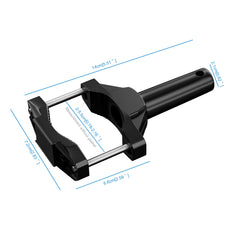 CS-1090A1 Motorcycle Modified Bumper Shock Absorption Fixture Spotlight Fixing Bracket, Spotlight Fixing Bracket
