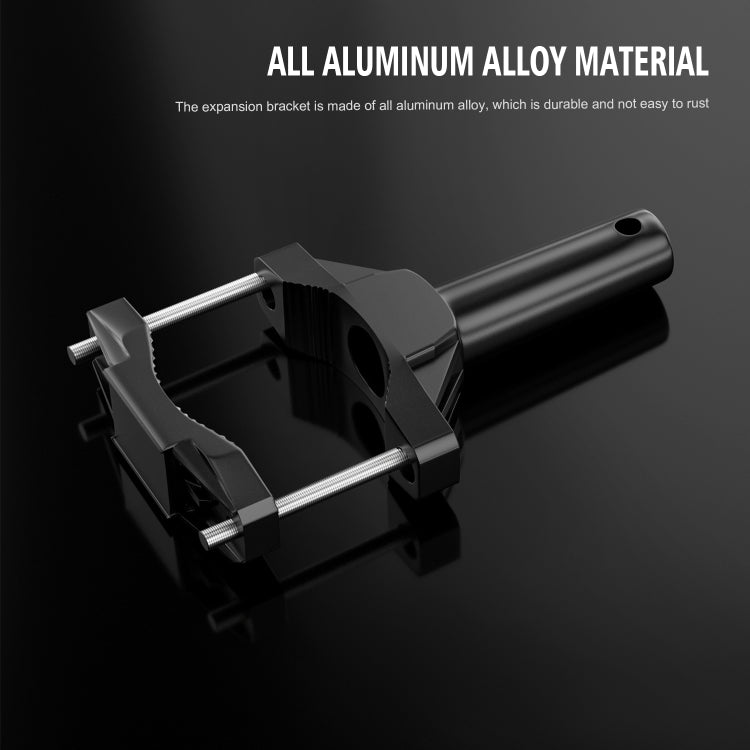 CS-1090A1 Motorcycle Modified Bumper Shock Absorption Fixture Spotlight Fixing Bracket, Spotlight Fixing Bracket