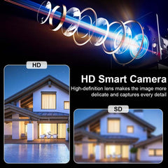 W02 HD Magnetic WiFi Smart Mini Camera Supports Motion Detection Infrared Night, W02