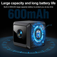 W02 HD Magnetic WiFi Smart Mini Camera Supports Motion Detection Infrared Night, W02