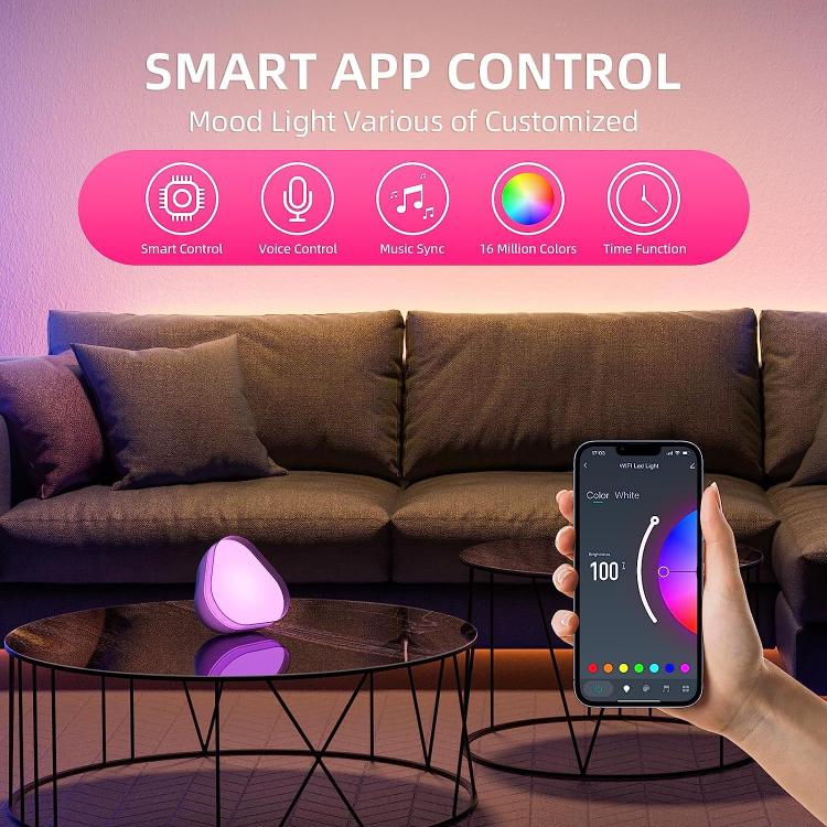 SXL001 Smart Bluetooth Desktop Atmosphere Light Bedroom Night Light, Bluetooth Version