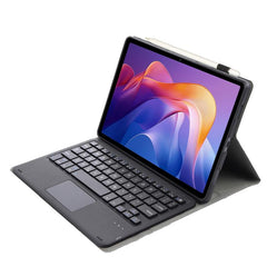 A0N15-A Ultra-thin Detachable Bluetooth Keyboard Leather Tablet Case with Touchpad, For Xiaomi Redmi Pad 2 2025