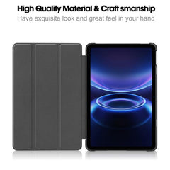 Custer Painted 3-Fold Stand Leather Smart Tablet Case, For Xiaomi Redmi Pad 2 SE 9.7 2026, For Xiaomi Redmi Pad 2