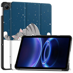 Custer Painted 3-Fold Stand Leather Smart Tablet Case, For Xiaomi Redmi Pad 2 SE 9.7 2026, For Xiaomi Redmi Pad 2