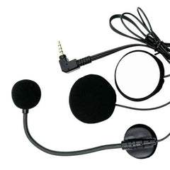 Motorcycle Half Helmet Intercom Headset Microphone, 3.5mm