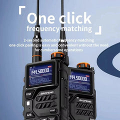 Baofeng K5 PLUS Dual-watch Dual-standby FM Handheld Analog Walkie Talkie, EU Plug, US Plug