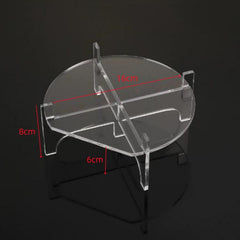YX171 Acrylic Drink Dispenser Beverage Holder Cakes Stand, 19x19x8cm, 22x22x12cm