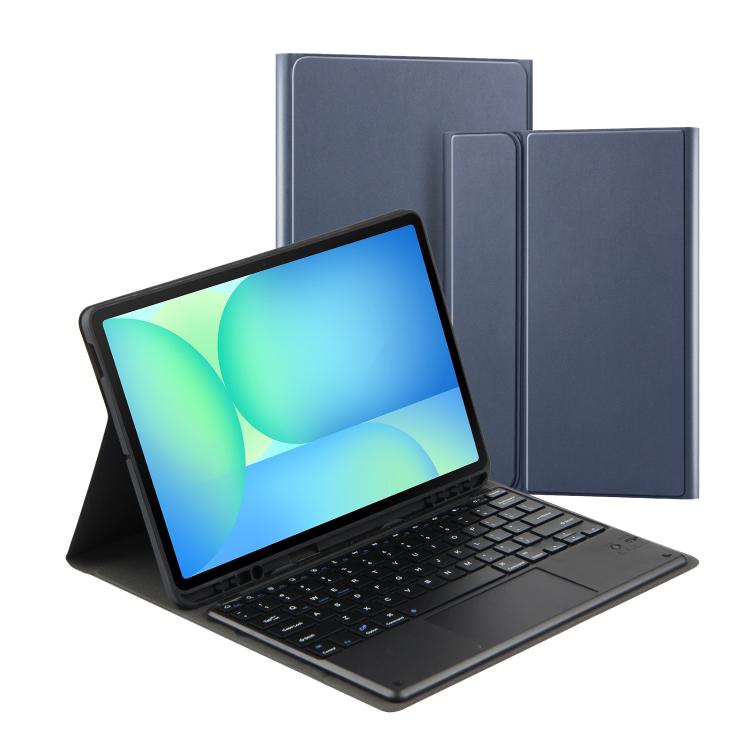 PSC-X620 Touchpad Bluetooth Keyboard Leather Tablet Case, PSC-X620