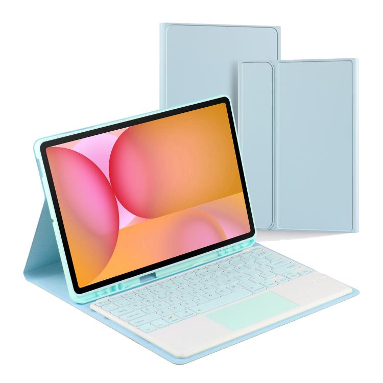PSC-X620 Touchpad Bluetooth Keyboard Leather Tablet Case, PSC-X620