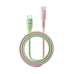 REMAX CB16 PD65W Type-C to Type-C Macaron Braided Fast Charging Data Cable, Length: 1.2m, Type-C to Type-C
