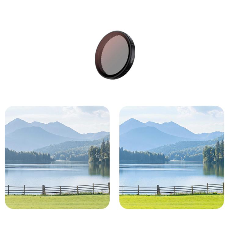 For DJI Action 5 Pro Camera Lens Filter, CPL, ND8, ND16, ND32, ND64, UV, Diffusion 1/4
