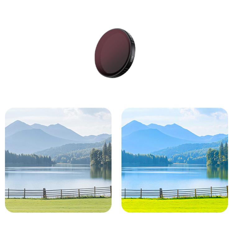 For DJI Action 5 Pro Camera Lens Filter, CPL, ND8, ND16, ND32, ND64, UV, Diffusion 1/4