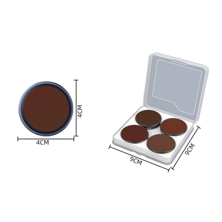 For DJI Action 5 Pro Camera Lens Filter, CPL, ND8, ND16, ND32, ND64, UV, Diffusion 1/4