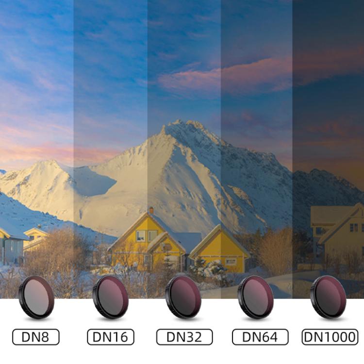 For DJI Action 5 Pro Camera Lens Filter, CPL, ND8, ND16, ND32, ND64, UV, Diffusion 1/4