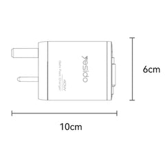 Yesido YC146 67W Fast Charger with Telescopic Type-C Cable, YC146