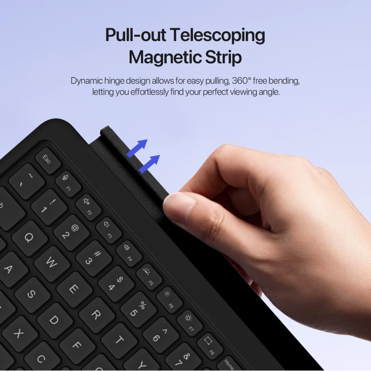 DUX DUCIS CK Pro Series Smart Magnetic Touchpad Bluetooth Keyboard, For MicroSoft Surface Pro 12