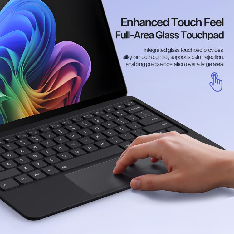 DUX DUCIS CK Pro Series Smart Magnetic Touchpad Bluetooth Keyboard, For MicroSoft Surface Pro 12