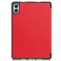 Custer TPU Pure Color 3-Fold Holder Smart Leather Tablet Case with Pen Tray, For Xiaomi Redmi Pad 2 Pro