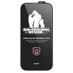 WK WTP-120 Qin Series 9D Curved Large Arc HD Tempered Glass Film, For iPhone 17 Pro Max, For iPhone 17 Pro, For iPhone 17 / 16 Pro, For iPhone Air