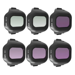 For DJI Mini 5 Pro JSR CB Series Clip-on Drone Camera Lens Filter, 4 in 1 CPL ND8/32/128, 4 in 1 ND8-64, 4 in 1 ND8-64PL, 6 in 1 ND8-64 UV CPL, 8 in 1 Mixed Filter