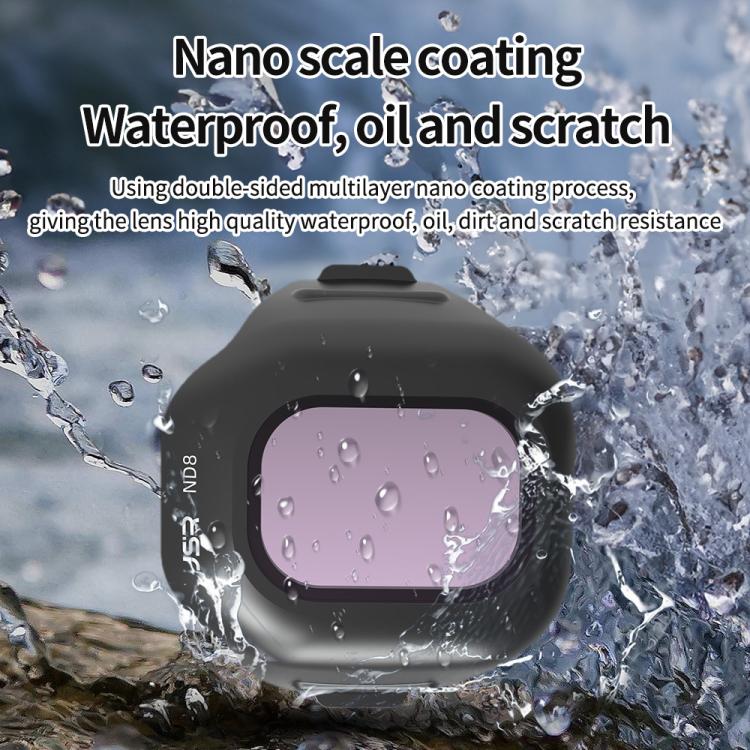 For DJI Mini 5 Pro JSR CB Series Clip-on Drone Camera Lens Filter, MCUV, CPL, ND8, ND16, ND32, ND64, ND128, ND256, ND8PL, ND16PL, ND32PL, ND64PL, STAR, NIGHT, Black Mist 1/4, 3 in 1 CPL ND16/64