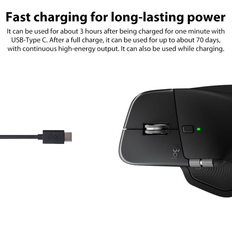 Logitech MX Master 4 8K DPI Wireless Mouse