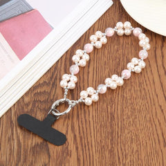 Round Bead Chain Phone Anti-lost Short Lanyard