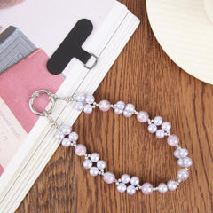 Round Bead Chain Phone Anti-lost Short Lanyard
