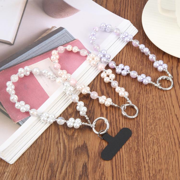 Round Bead Chain Phone Anti-lost Short Lanyard