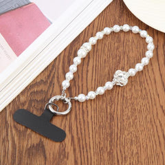 Four-leaf Clover Bead Chain Phone Anti-lost Short Lanyard