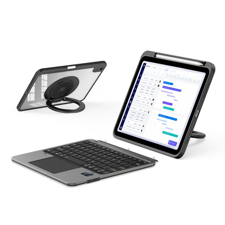 DUX DUCIS VK Series Multi-Functional Detachable Wireless Keyboard & Tablet Case, For iPad 2025 / 2022, For iPad Air 11 2024 / 2025 / Air 4 / 5, For iPad Pro 11 2024, For iPad Pro 11 2020 / 2021 / 2022