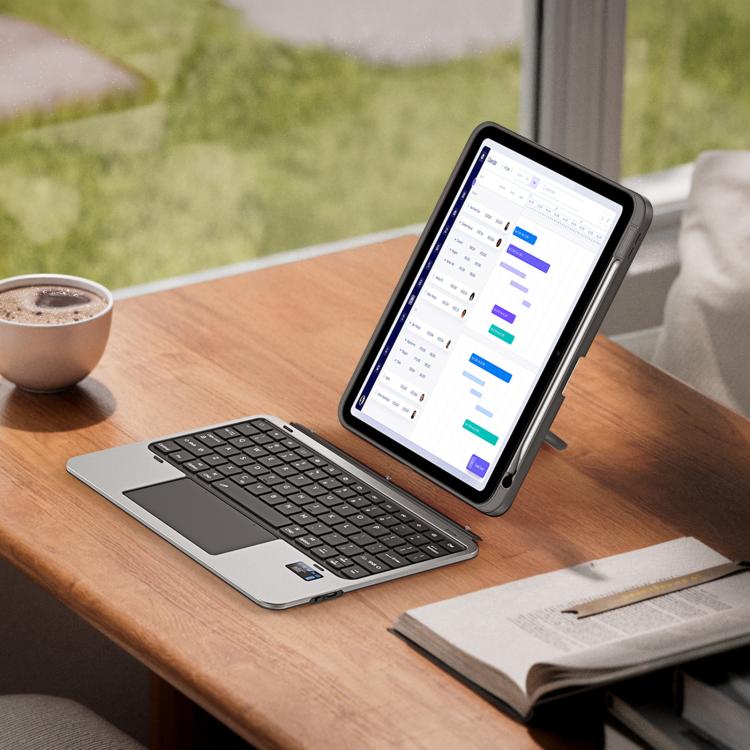 DUX DUCIS VK Series Multi-Functional Detachable Wireless Keyboard & Tablet Case, For iPad 2025 / 2022, For iPad Air 11 2024 / 2025 / Air 4 / 5, For iPad Pro 11 2024, For iPad Pro 11 2020 / 2021 / 2022