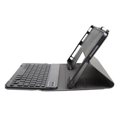 RGB Backlight Square Keycaps Bluetooth Keyboard Tablet Leather Case, For Lenovo Tab Plus 11.5