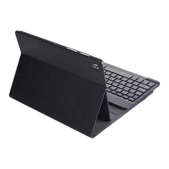RGB Backlight Square Keycaps Bluetooth Keyboard Tablet Leather Case, For Lenovo Tab Plus 11.5