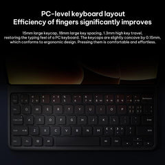 Original Xiaomi Keyboard Double-sided Protective Case Smart Vegan Leather Tablet Case, For Xiaomi Pad 8 / 8 Pro