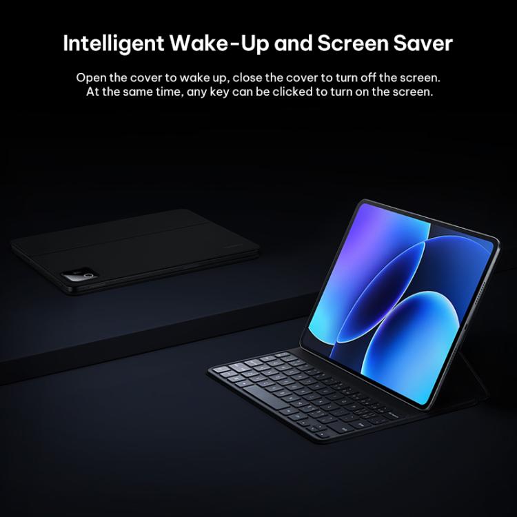 Original Xiaomi Keyboard Double-sided Protective Case Smart Vegan Leather Tablet Case, For Xiaomi Pad 8 / 8 Pro