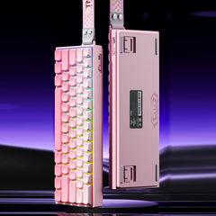 AULA MINI60 HE Pro 61 Keys RGB Wireless Game Mechanical Keyboard