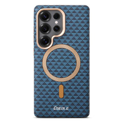 ESEBLE L3 Triangular Shield Metal Lens Magnetic Phone Case, For Samsung Galaxy S26 Ultra 5G, For Samsung Galaxy S26 5G, For Samsung Galaxy S25 5G / S24 5G, For Samsung Galaxy S25+ 5G / S24+ 5G
