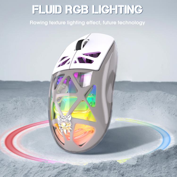 ONIKUMA CW930 2.4GHz + BT + Wired Tri-mode RGB Wireless Mouse, CW930