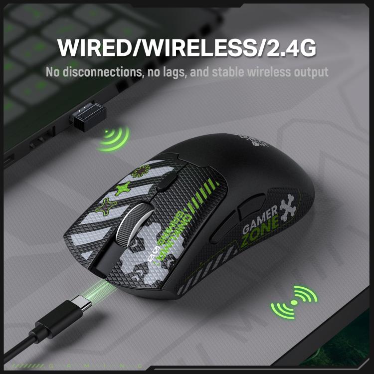 ONIKUMA DM01 12800DPI 2.4GHz + BT + Wired Tri-mode Gaming Mouse, DM01