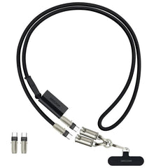 MOCOME W3 Type-C to Type-C Multifunctional Charging Cable Adjustable Crossbody Phone Lanyard