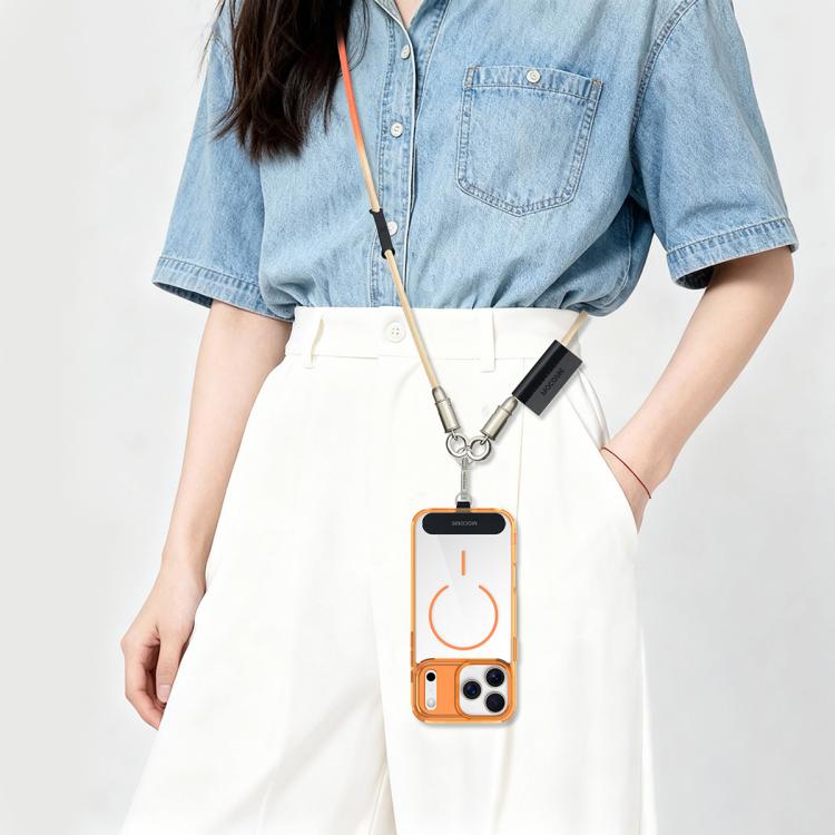 MOCOME W3 Type-C to Type-C Multifunctional Charging Cable Adjustable Crossbody Phone Lanyard